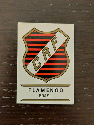 Flamengo Brasil Panini rare sticker 1975 like new