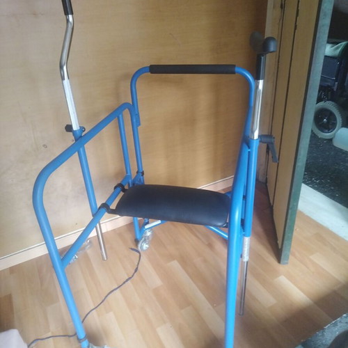 Walker with underarm supports new