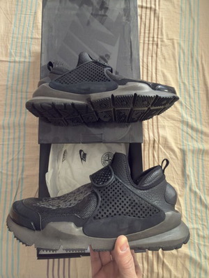 Nike Sock Dart Mid x Stone Island sneakers σε μαύρο, μέγεθος 45, Deadstock