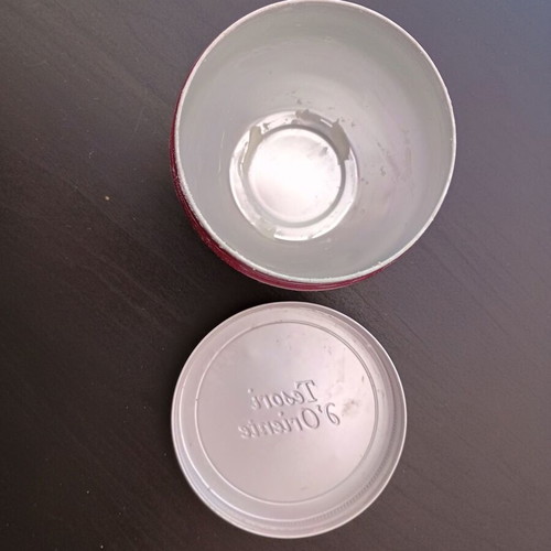 Metal boxes used, set of 3 vintage tins