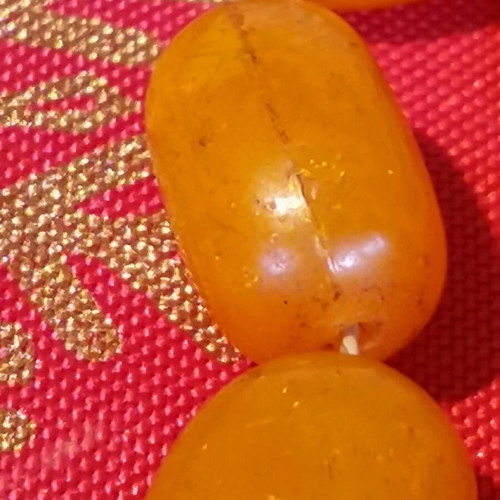 Collectible Worry Beads Old Amber Kahraman used 93g