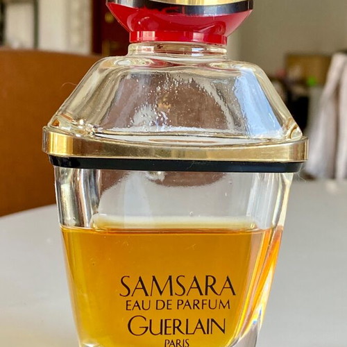 Άρωμα Samsara Eau de Parfum Guerlain μεταχειρισμένο, 75 ml, συλλεκτικό βιντάζ