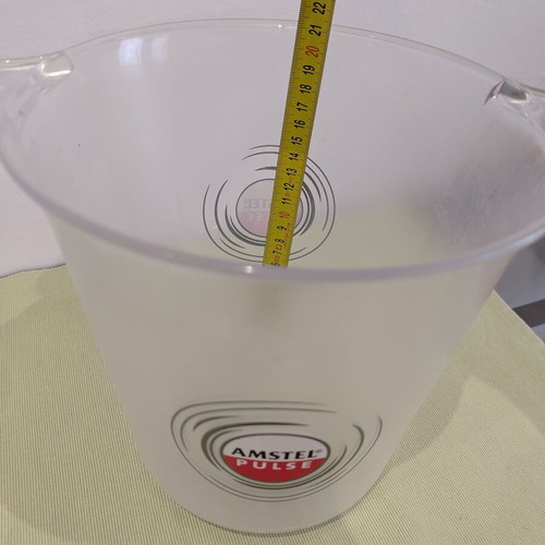 Ice Buckets Bacardi Absolut Amstel set used