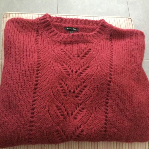 Massimo Dutti sweater like new, red, size S