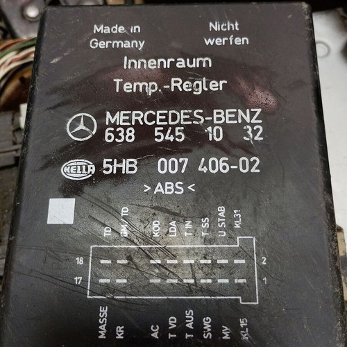 Mercedes-Benz Vito Viano W638 air conditioning heating module used