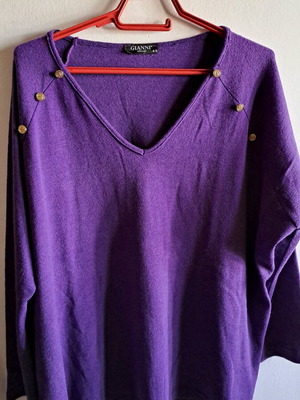 Women's blouse XL purple comfortable