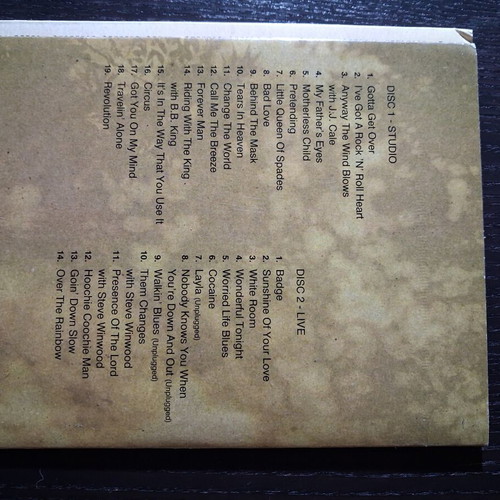 Eric Clapton Forever Man 2CD used
