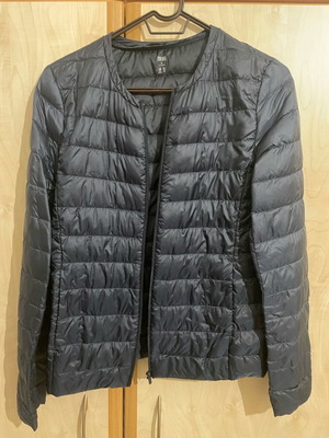 Jacket thin spring dark blue like new, size S