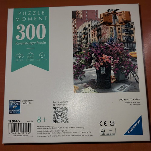 Ravensburger Flowers in New York 300-piece puzzle