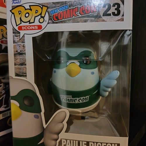 Funko New York ComicCon Paulie Pigeon like new
