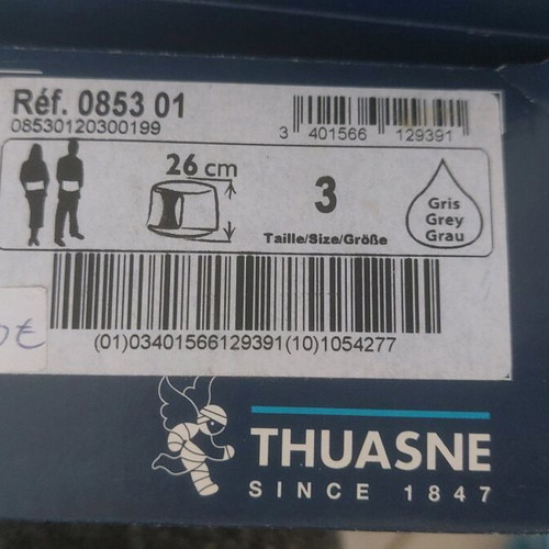 Thuasne LombaStab lumbar belt new with special adjustment cords