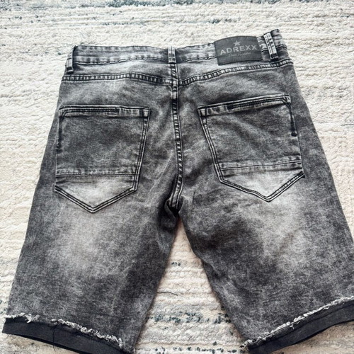 Men's black denim shorts 30 like new