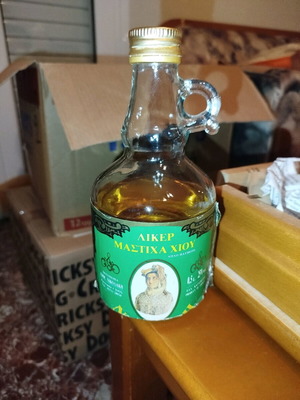 Λικέρ μαστίχα Χίου μεταχειρισμένο Νικολάκης