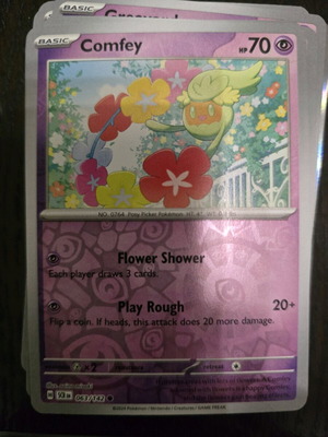 Comfey Pokemon card new