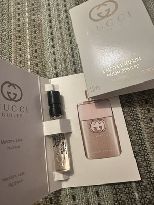 Gucci Guilty Eau de Parfum tester, 2x1.5 ml, authentic