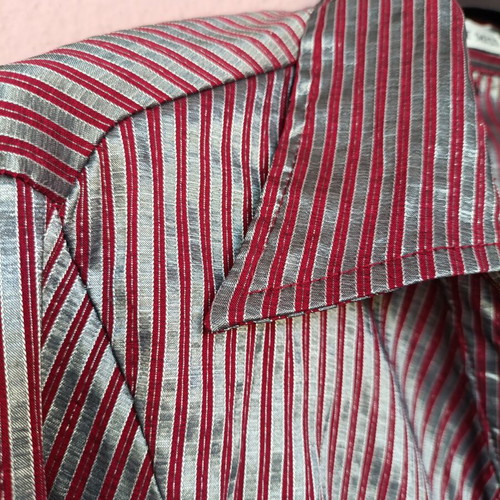 Sweet Miss metallic striped women's shirt new, size M