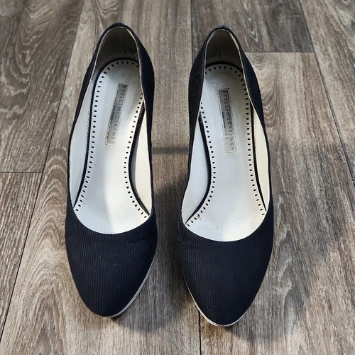Stella McCartney Iconic Blue and White Heels Size 37 Used