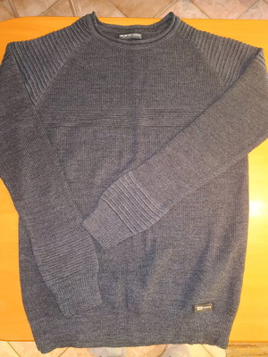 Men's spring sweater anthracite used, size large