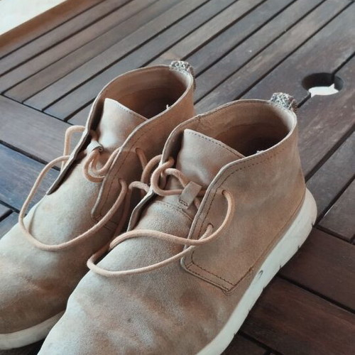 Ugg For Men Freemon suede boots used, size EU 45, beige