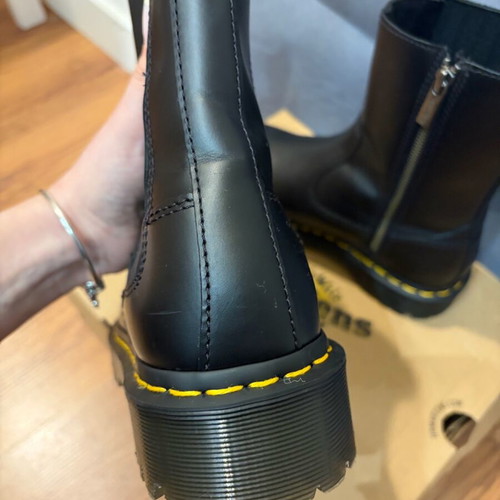 Dr.Martens Amaayah leather ankle boots black size 40 like new