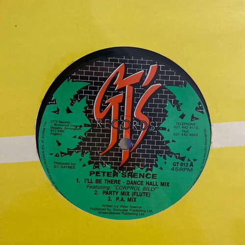 Peter Spence I'll Be There vinyl record used
