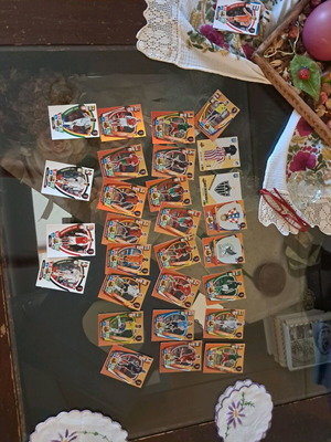 Panini cards like new, intact