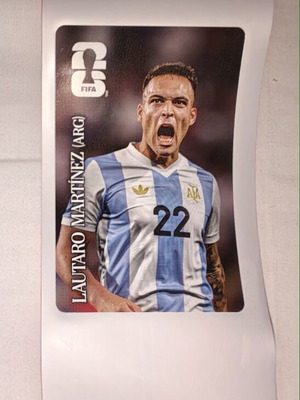 FIFA World Cup Lautaro Martinez Panini card 2026 Argentina