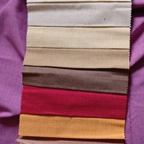 Curtain fabric remnant purple thick new