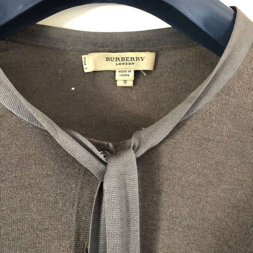 Burberry women's cardigan grey like new, cashmere