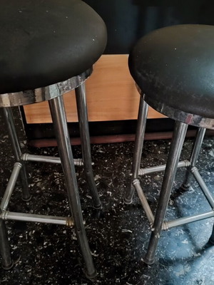 Bar stools stainless steel used