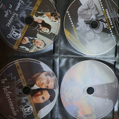 Greek movies new, 70 CDs and 6 Alice Vougiouklaki DVDs dubbed