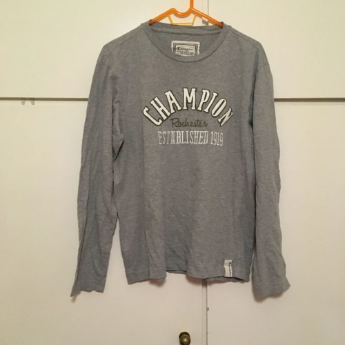 Champion blouse new, size Large, gray