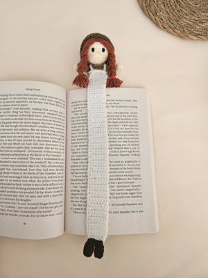 Σελιδοδείκτης Anne Shirley πλεκτός χειροποίητος σαν καινούργιος