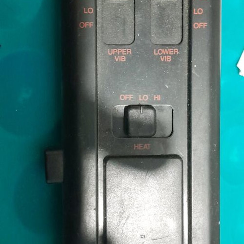 Heated and massage universal car seat used