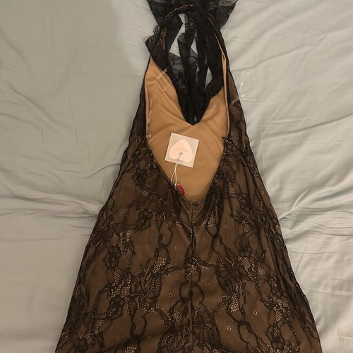 Marmalady evening one-piece new, black, size L