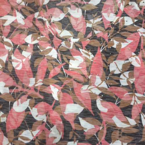 Marks & Spencer XL women's blouse with leaf pattern, like new