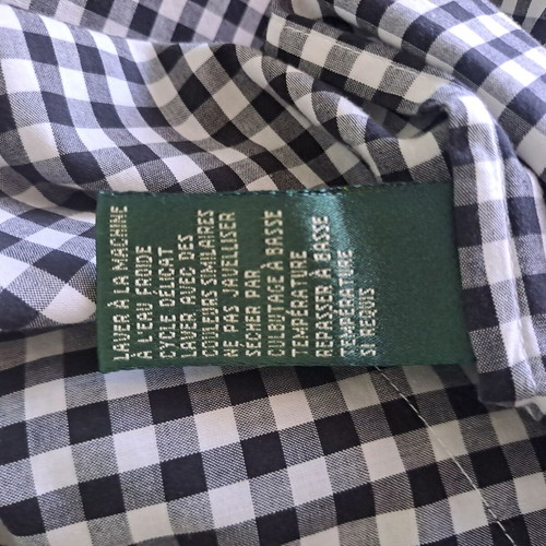 Ralph Lauren women's shirt like new with embroidered logo on 3/4 sleeve