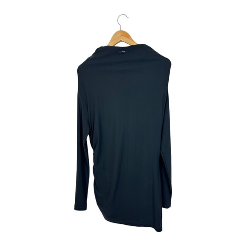 High women's elastic tunic XL like new, dark blue