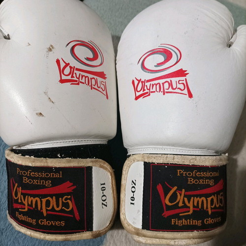 Olympus boxing gloves like new