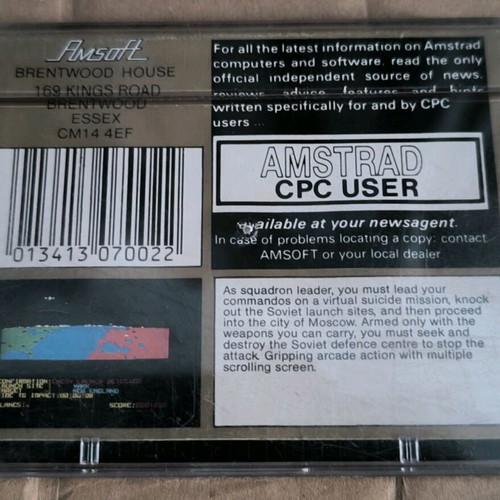 Raid Amstrad Disk like new