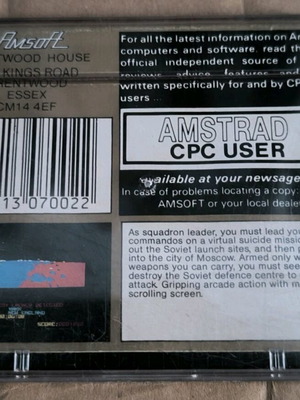 Raid Amstrad Disk like new