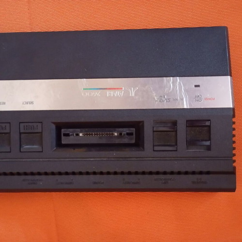 Atari 2600 used with 3 games in box and Greek manual