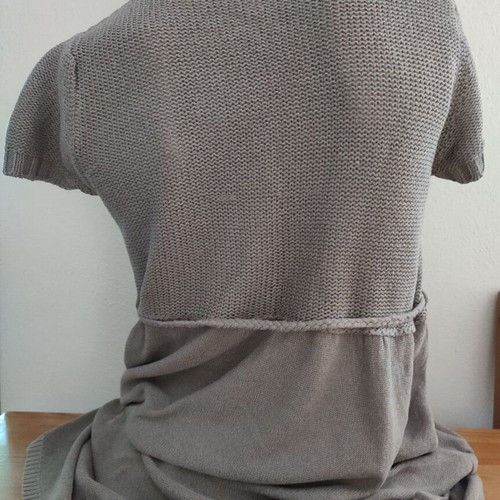 United Colors of Benetton knitted midi dress like new, size M, olive green