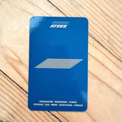 Ateez Yeosang Golden Hour Part 1 Kpop photo card