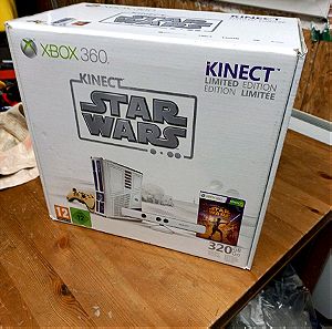 Xbox 360 star wars kinect limited console new