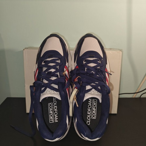 Adidas Eclyptix 2000 athletic shoes new, size 42, white multicolor