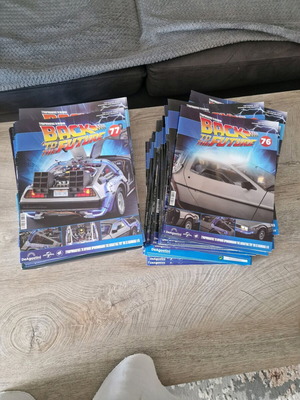 Back to the Future Deagostini magazines new, complete set