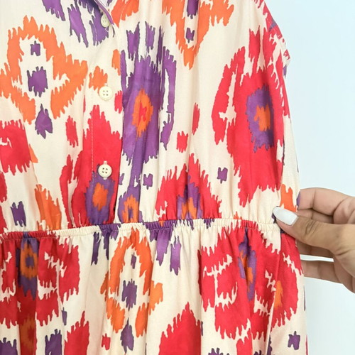 Maxi dress new with colorful print