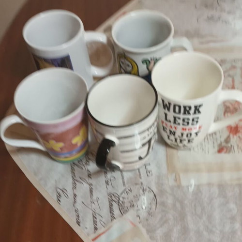 Cup rack for cabinet used