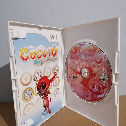 Cocoto Magic Circus Nintendo Wii game used, shooting genre